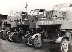 Автолесовозы Т-80, Т-130 и Т-140А